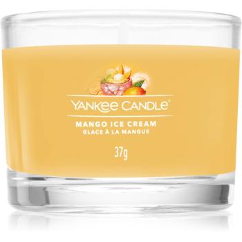 Yankee Candle Mango Ice Cream viaszos gyertya glass 37 g