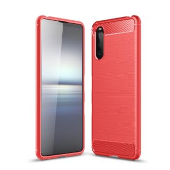 FLEXI TPU Kryt Sony Xperia 10 III červený