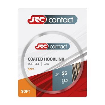 JRC Návazcová šnůra Soft Coated Hooklink Deep Silt 22m - 25lb / 11.3kg