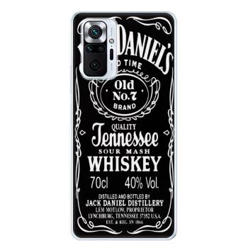 Odolné silikonové pouzdro iSaprio - Jack Daniels - Xiaomi Redmi Note 10 Pro