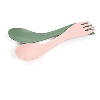 Light My Fire Spork little 2-pack sandygreen/dustypink (7331423012442)