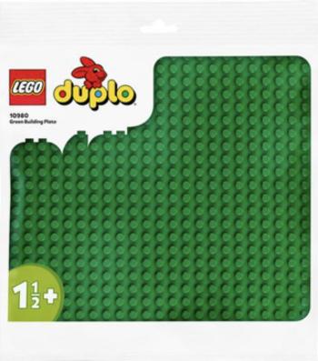 Zelená podložka na stavění - Lego Duplo (10980)