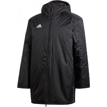 adidas CORE 18 JACKET Pánská sportovní bunda, černá, velikost