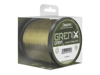 Delphin Vlasec Grenix Carp zelená - 0,261mm 4,68kg 1000m