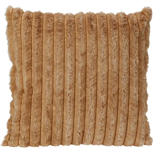 Polštářek Stripes sv. hnědá, 45 x 45 cm