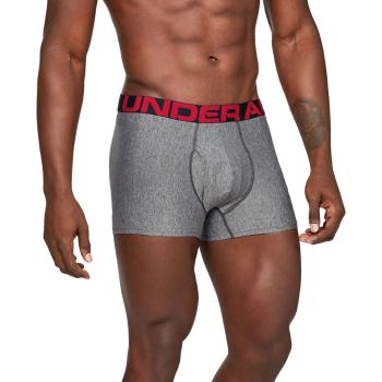 Pánské boxerky Under Armour Tech 3in 2ks  Mod Gray Light Heather  M