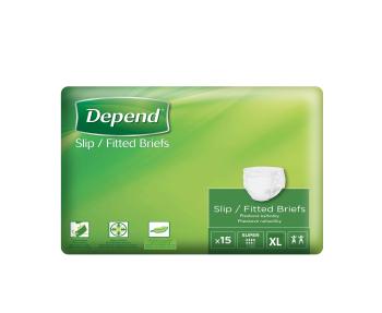 Depend Slip Super XL inkontinenční plenkové kalhotky 15 ks