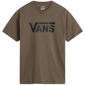 Vans MN VANS CLASSIC Pánské tričko, khaki, velikost