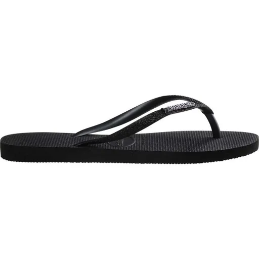 HAVAIANAS SLIM GLITTER II Dámské žabky, černá, velikost 37/38