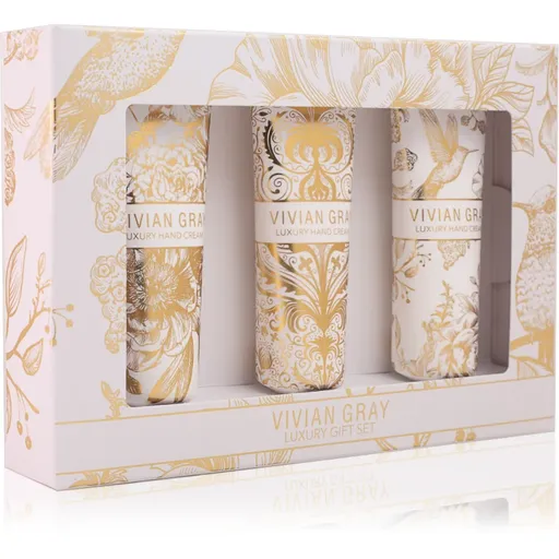Vivian Gray Velvet White dárková sada na ruce