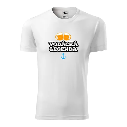 Bontis Tričko s potiskem "Vodácká legenda" - Bílá | S