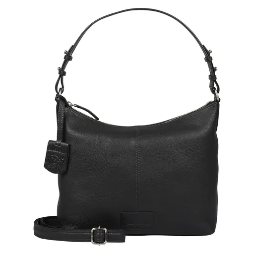 Dámská kožená kabelka přes rameno Burkely Anseta - černá