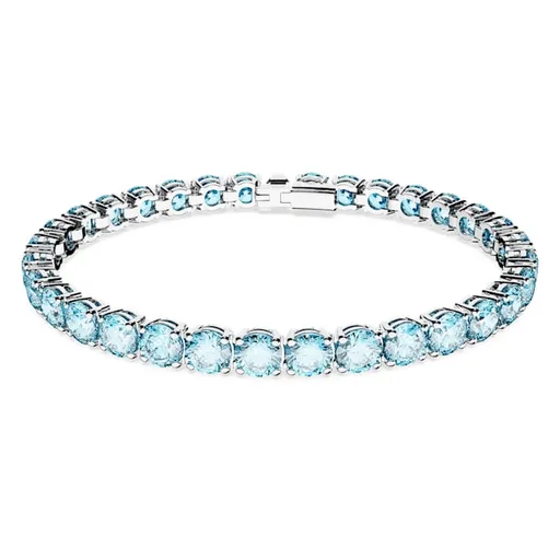 Swarovski Půvabný náramek se Swarovski krystaly Matrix Tennis 5648928 17,5 cm