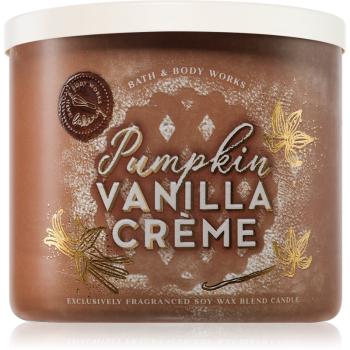 Bath & Body Works Pumpkin Vanilla Crème vonná svíčka 411 g