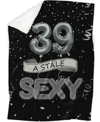 Deka Stále sexy – Černá (věk: 39, Podšití beránkem: ANO)