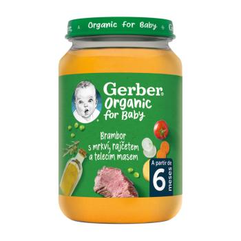 Gerber zelenina s telecím masem 190 g