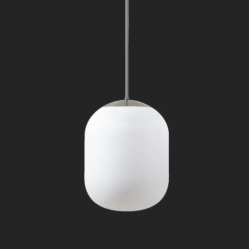 OSMONT TAN62789 TANIA P1 HP závěsné skleněné svítidlo nerez broušená / bílá IP40 4000 K 52W LED DALI