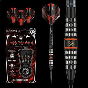 Šipky Winmau steel Sicario 23g, 90% wolfram (17475)