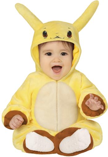 Jelmez a legkisebb számára - Pikachu Pokémon Méret - babáknak: 18 - 24 hónap