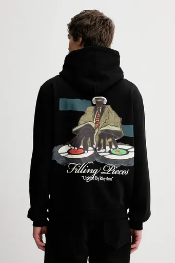 Bavlněná mikina Filling Pieces Hoodie DJ