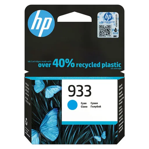 HP CN058AE - originální cartridge HP 933, azurová, 4ml