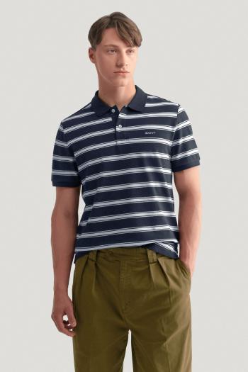 POLOKOŠILE GANT STRIPE SS POLO EVENING BLUE