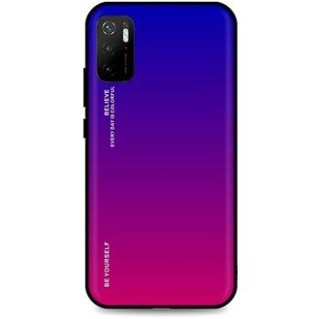 TopQ LUXURY Xiaomi Poco M3 Pro pevný duhový fialový 60230 (Sun-60230)