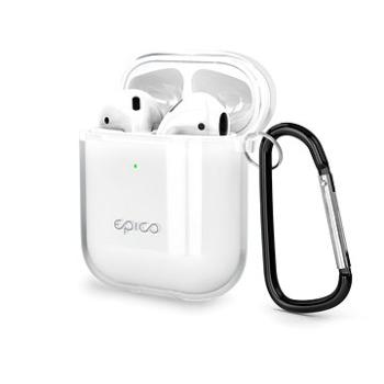 Epico Transparent Cover Airpods 1/2 - bílá transparentní (9911101000015)