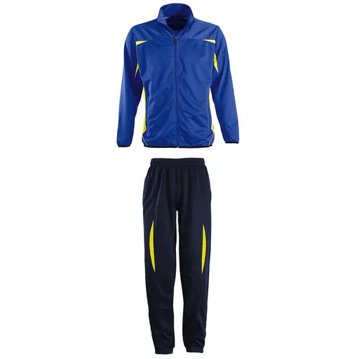 SOL'S Sportovní souprava Camp Nou - Královská modrá / žlutá / tmavě modrá | XL