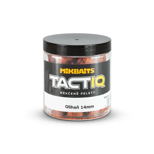 Mikbaits Měkčené pelety TactiQ Oliheň 250ml - 14mm,Mikbaits Měkčené pelety TactiQ Oliheň 250ml - 14mm