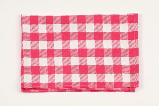 Profod Bavlněná utěrka KARIN - Červená / bílá