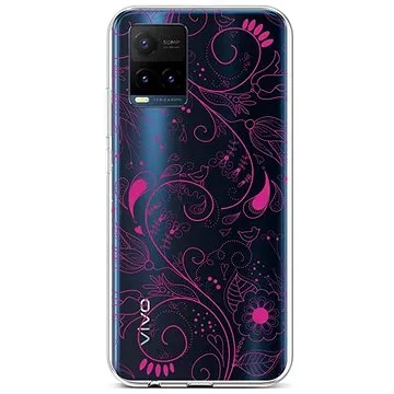 TopQ Vivo Y21s silikon Pink Ornament 68439 (Sun-68439)