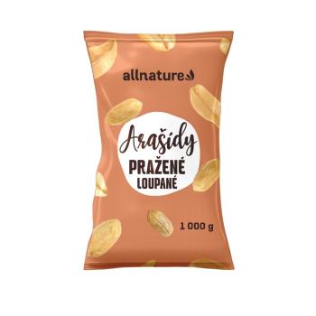 Allnature Arašídy pražené loupané nesolené 1000 g