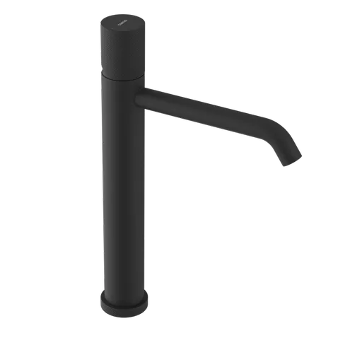 SAPHO ULTRATAP stojánková umyvadlová baterie vysoká, prodloužená hubice, černá mat UT007TB