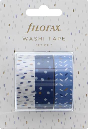 Sada Washi pásek Filofax - Indigo