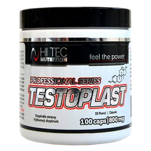 HiTec Nutrition Testoplast - 100 kapslí