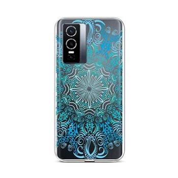 TopQ Kryt Vivo Y76 5G silikon Blue Mandala 72462 (Sun-72462)