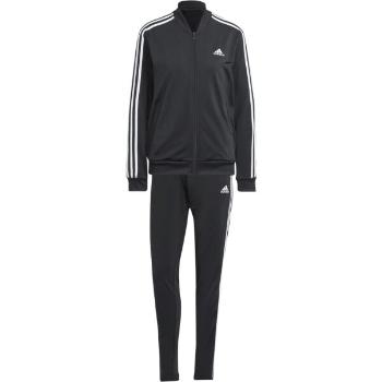 adidas ESSENTIALS 3-STRIPES TRACKSUIT Dámská tepláková souprava, černá, velikost