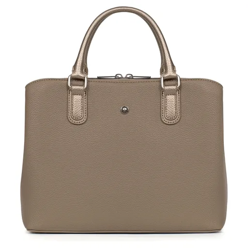 Dámská elegantní kabelka Hexagona Hella - hnědo-bronzová