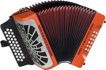 Hohner Compadre GCF Diatonický akordeon Orange