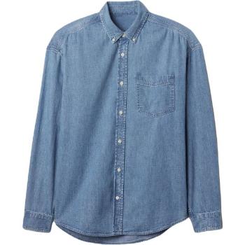 GAP LS DENIM Pánská košile, modrá, velikost