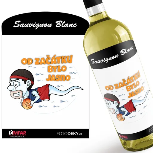 Víno Basketbalová spermie (Druh Vína: Bílé víno)