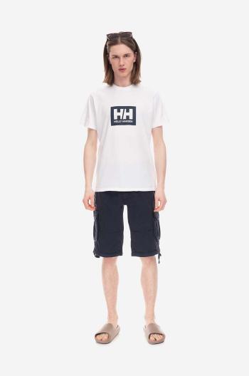 Bavlněné šortky Alpha Industries Jet Short tmavomodrá barva, 191200.07-navy