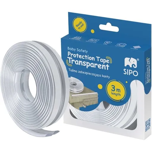 Sipo PROTECTIVE TAPE 3M Ochranná páska na hrany, bílá, velikost