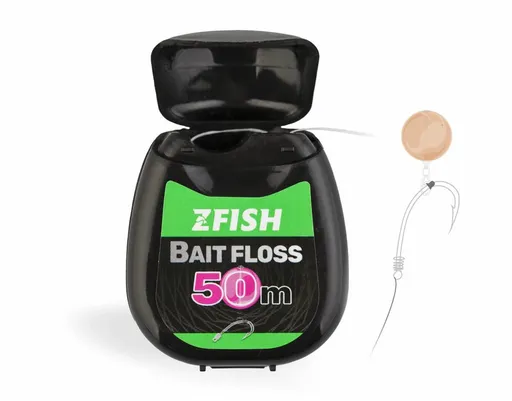 Zfish Šňůra Bait Floss 50m,Zfish Šňůra Bait Floss 50m