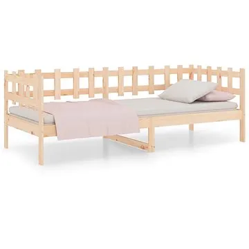 Válenda 90 × 190 cm masivní borové dřevo, 820761 (820761)