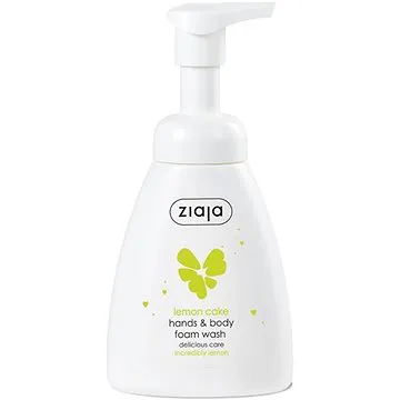 ZIAJA Pěnové mýdlo na ruce a tělo Lemon cake 250 ml (5901887045625)