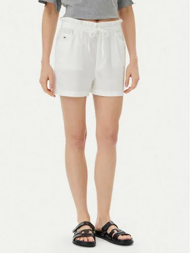 Tommy Jeans dámské bílé kraťasy DW0DW20360 XS