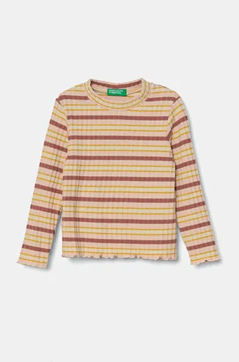 Dětské tričko s dlouhým rukávem United Colors of Benetton