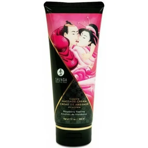 Shunga Masážní krém Raspberry Feeling (200 ml)
